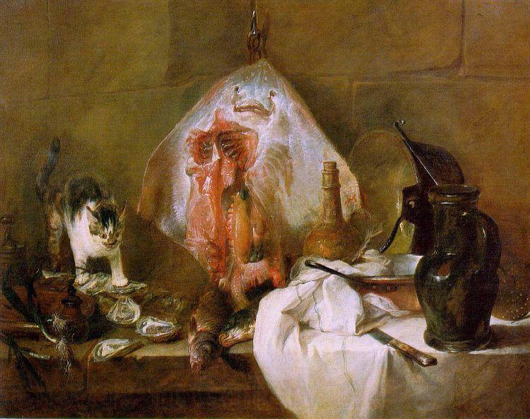 Jean Baptiste Simeon Chardin The Skate